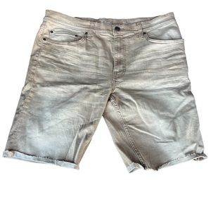 Goodfellow & Co. Jean Shorts Men's Sz 38 Tan Stretch Slim Fit 5 Pocket